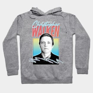 Christopher Walken / 80s Aesthetic Fan Art Gift Design Hoodie